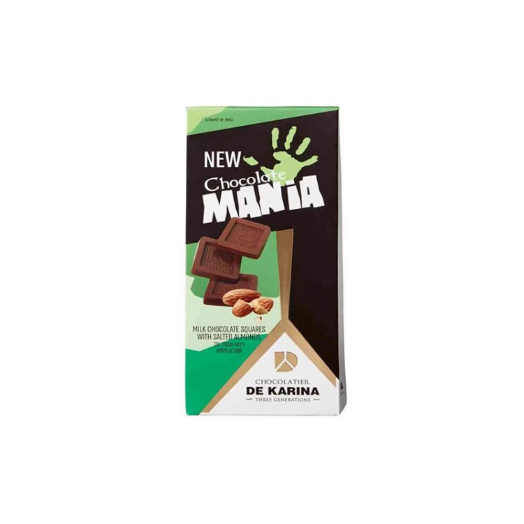 ניו מניה שוקולד בטעם שקדים דה קרינה